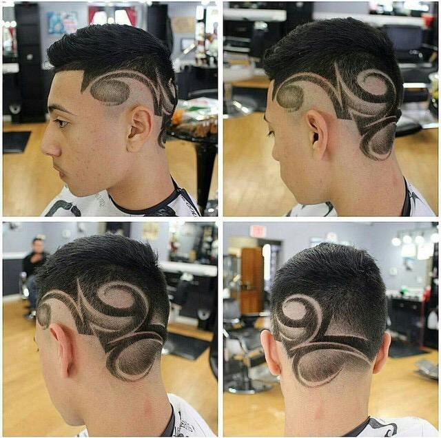 男生在鬓角刻什么图案好看? - 知乎
