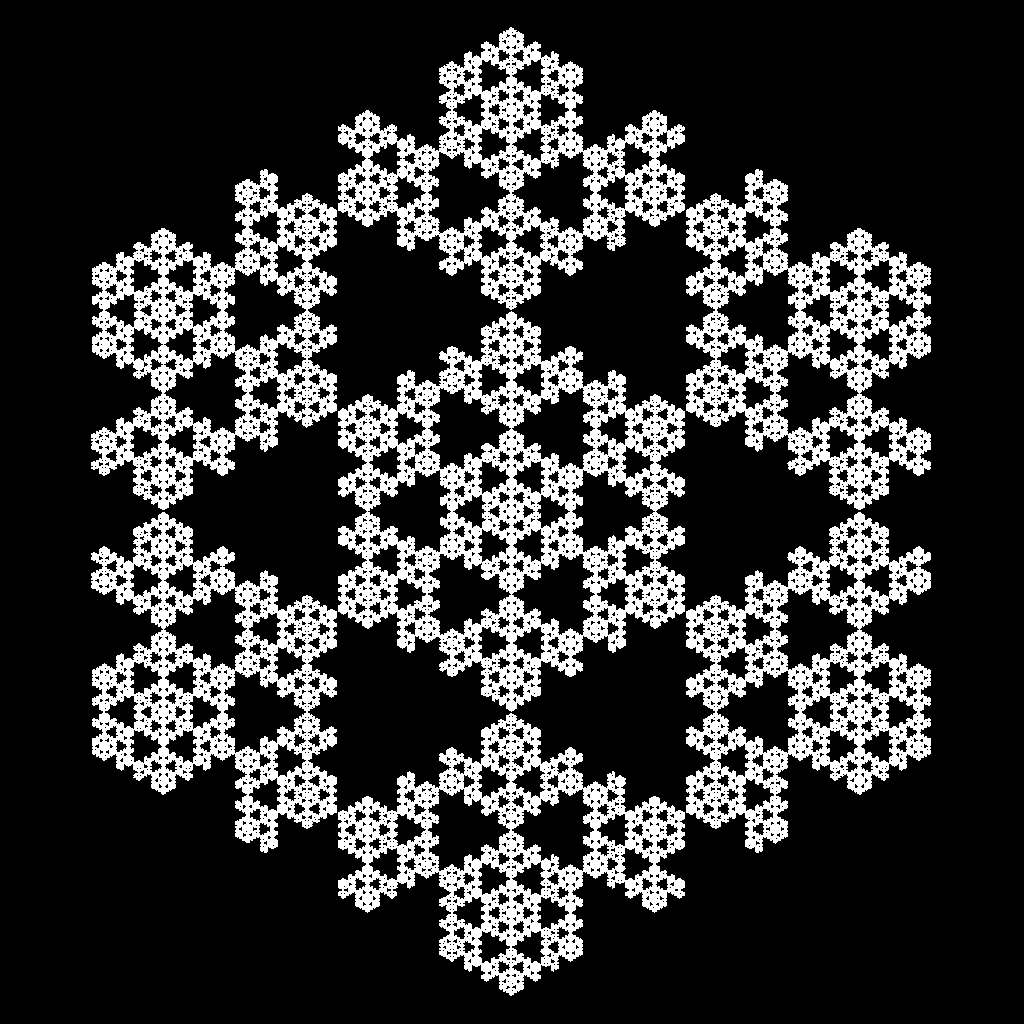 雪花的形成和分形几何学有关系吗