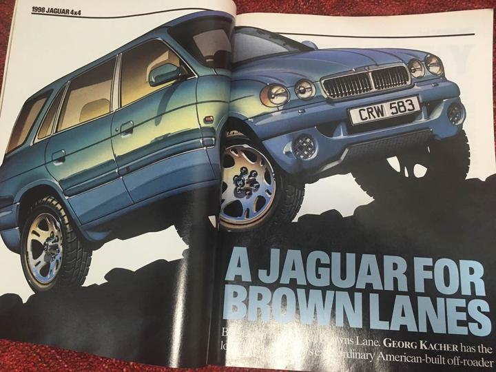 汽车文化 捷豹1998年就要出suv 那然后呢 知乎