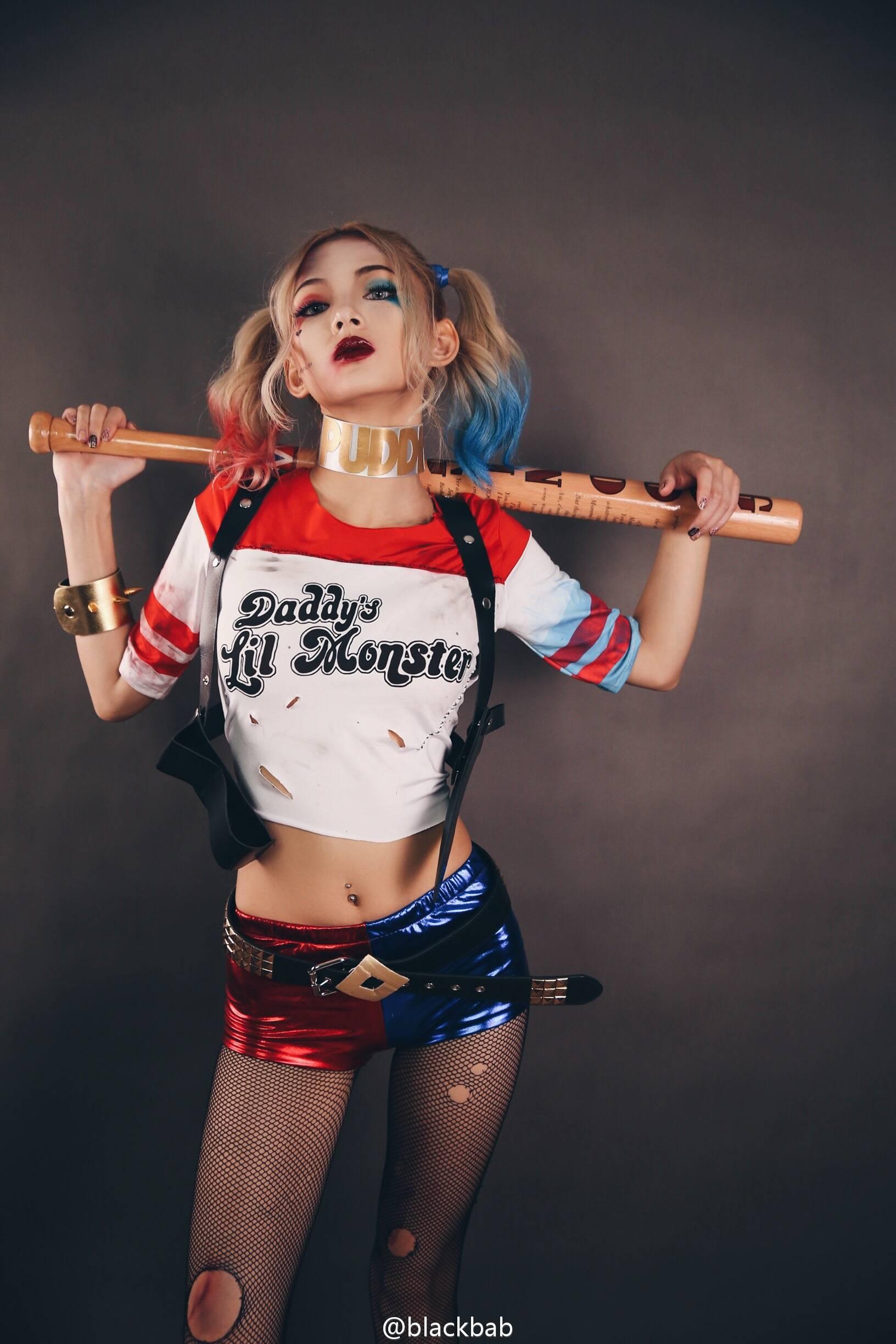 该如何化自杀小队哈莉奎恩小丑女的妆