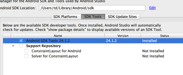 android studio下为什么我的sdk tools 下没有LLDB, and NDK选项？ - 知乎用户的回答- 知乎