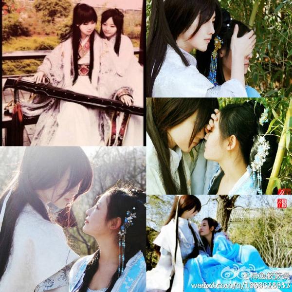 好多年以前雪月夜社团出的cos里 默冰就是我心里的容止啊!