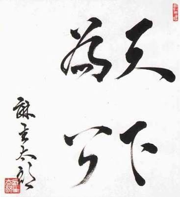 如何评价安倍晋三和麻生太郎的字？ - 匿名用户的回答- 知乎