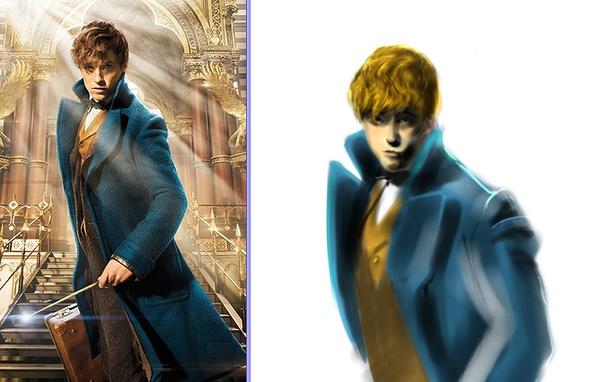 多图瞎眼整理一下我画过的渣画hp主题