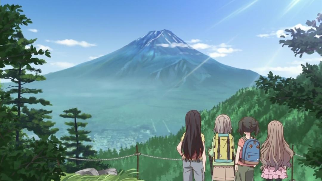 anitama新声动画制作和富士山