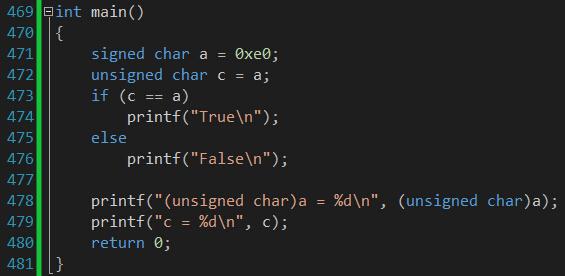一小段代码,关于C语言的隐式类型转换? - 编程
