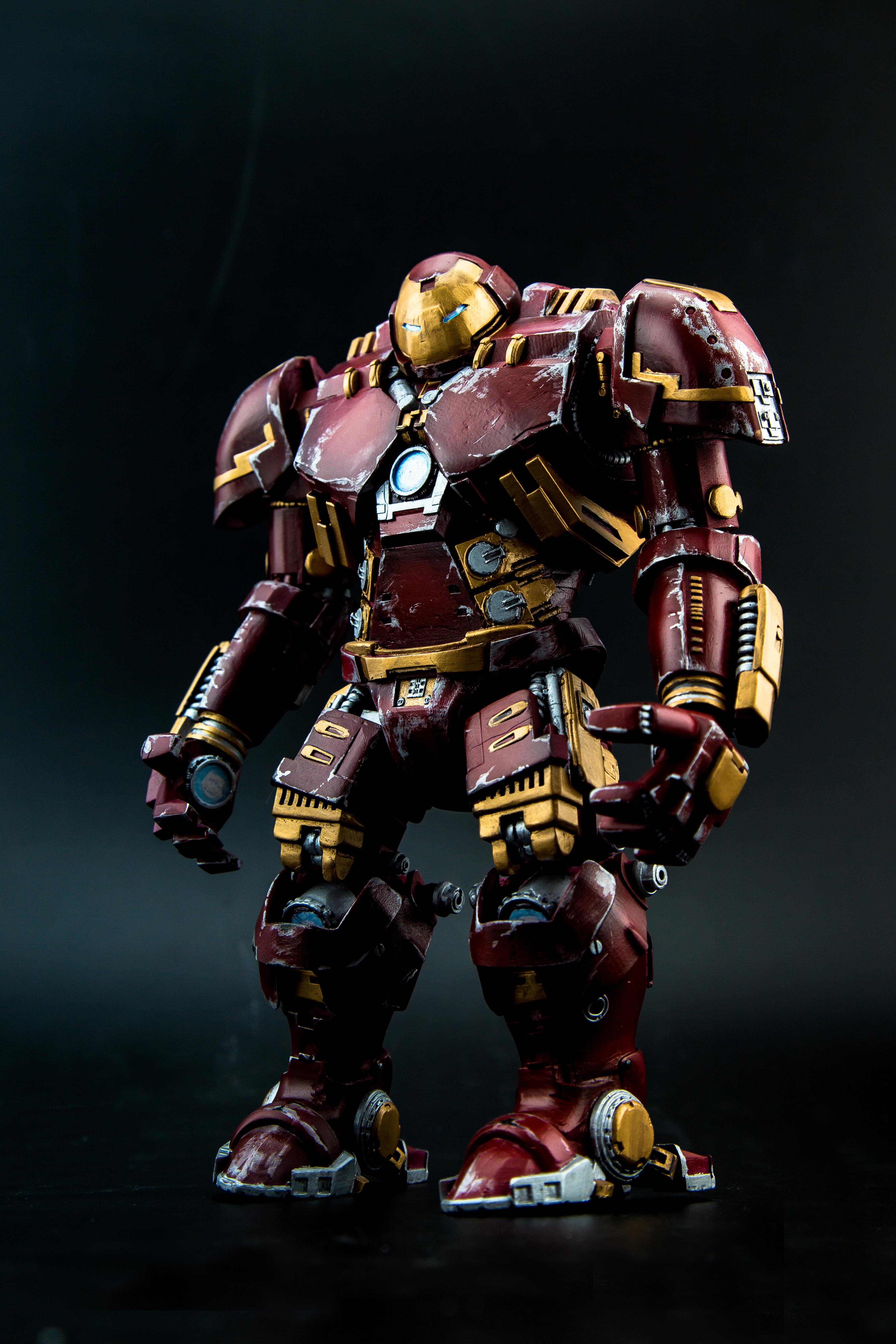 同模型在不同3d打印材料下的演绎以mk44反浩克为例