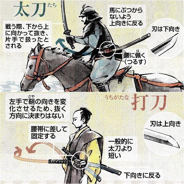 怎么区分日本刀里的“打刀”和“太刀”? - 知乎