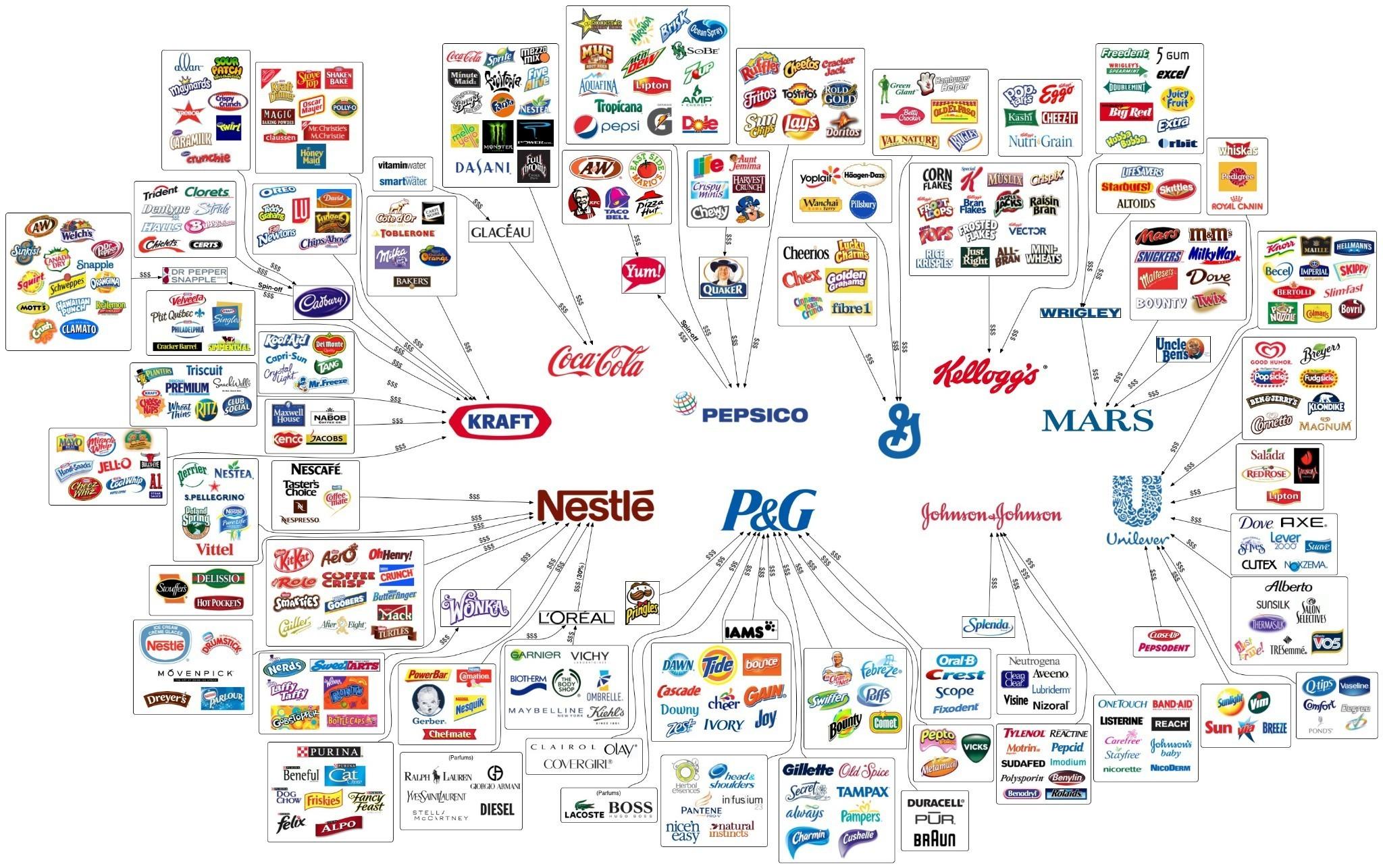 除了宝洁公司外，还有哪些公司执行多品牌战略?
