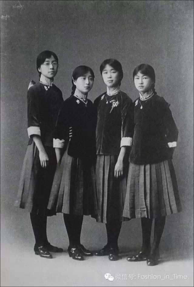 1910s民國初年的女學生們