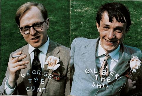 作品008 gilbert&george:史上最貴的自拍照