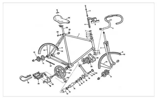 解构与重构 自行车图片