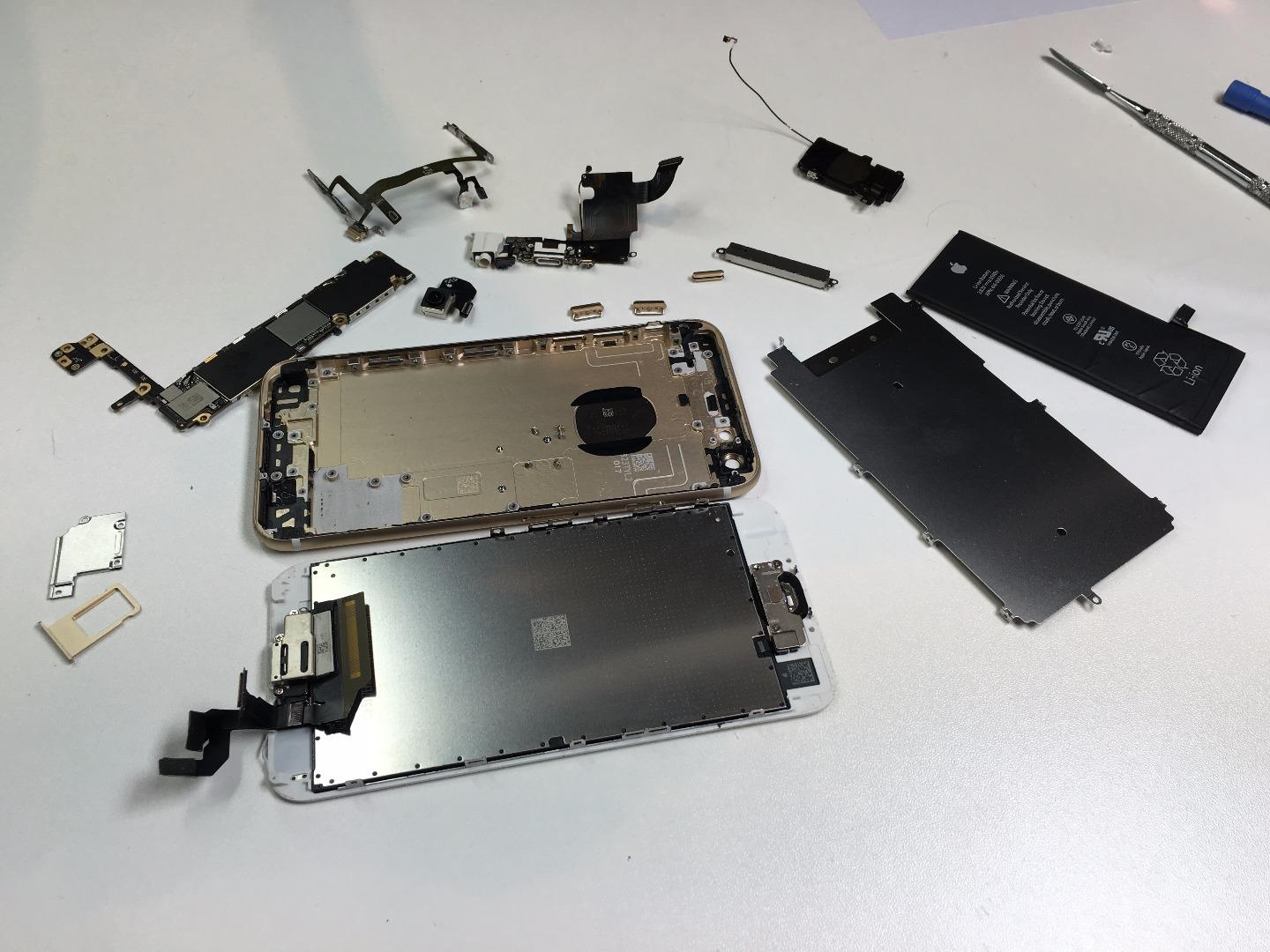 iphone6s拆解原来苹果已在防水上面暗下苦工
