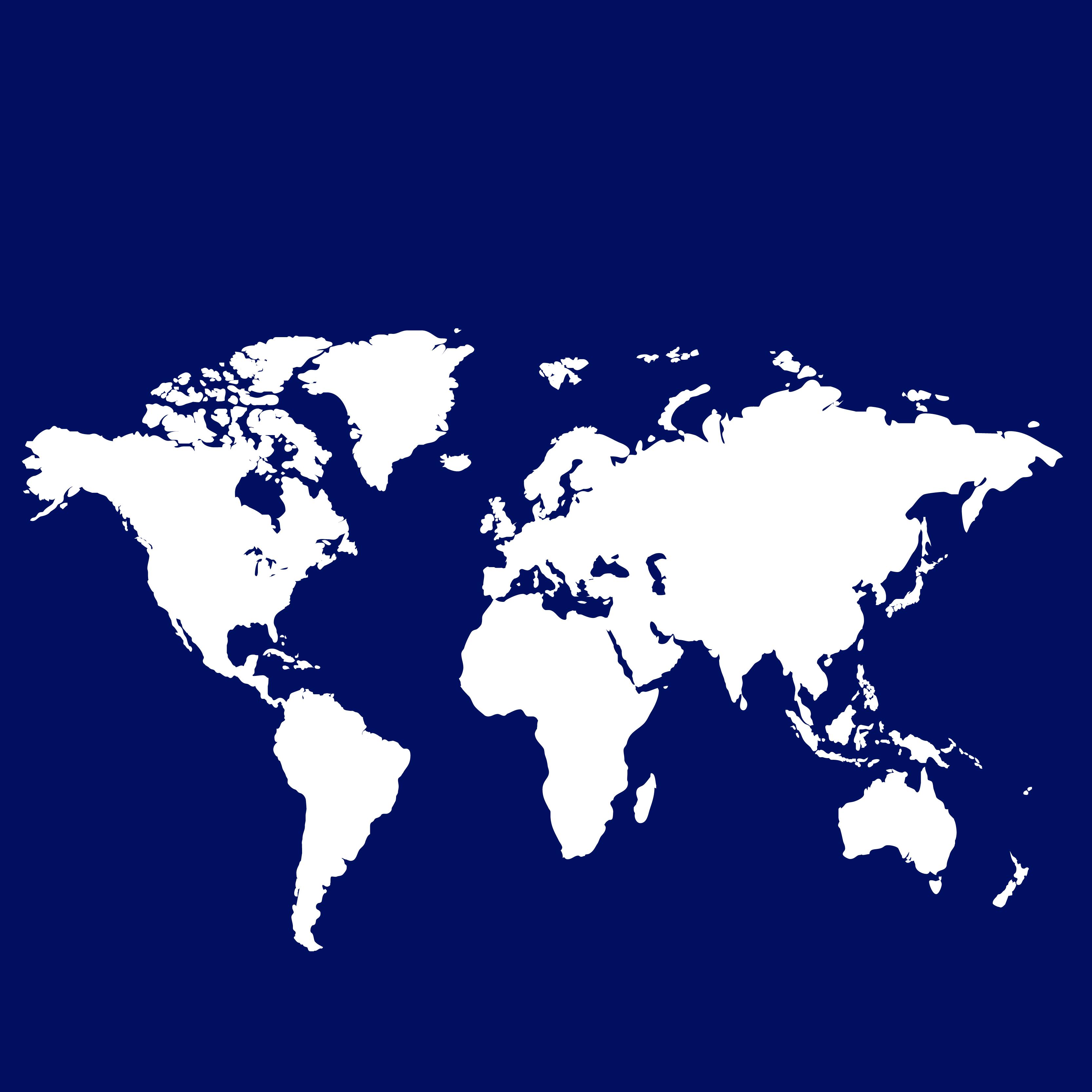 用魔棒工具(容差尽量大:100)抠出白色的世界地图(选区-剪切-粘贴).