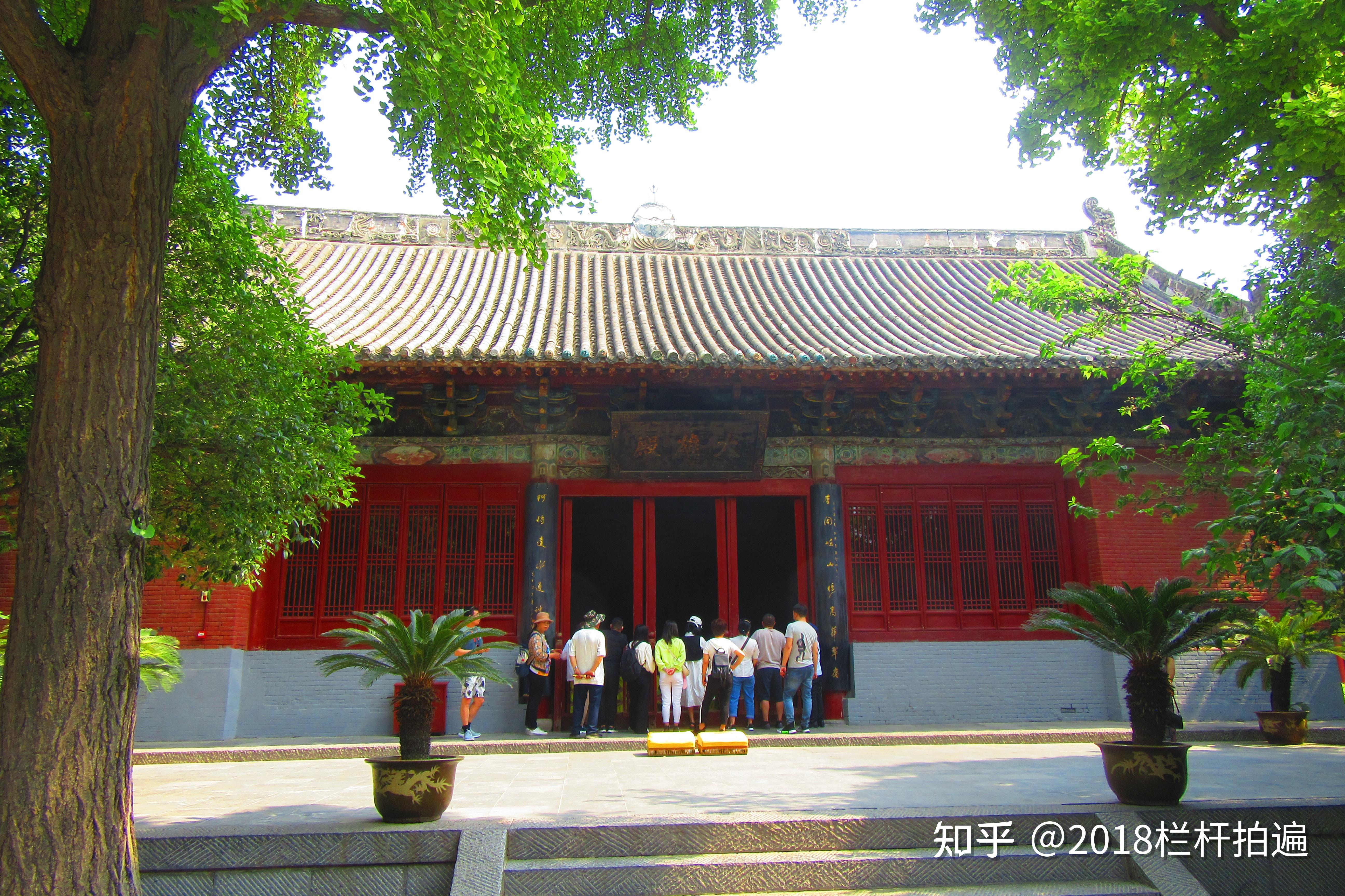 介绍洛阳"白马寺"中轴线上的"山门殿","天王殿","六祖殿","大佛殿","