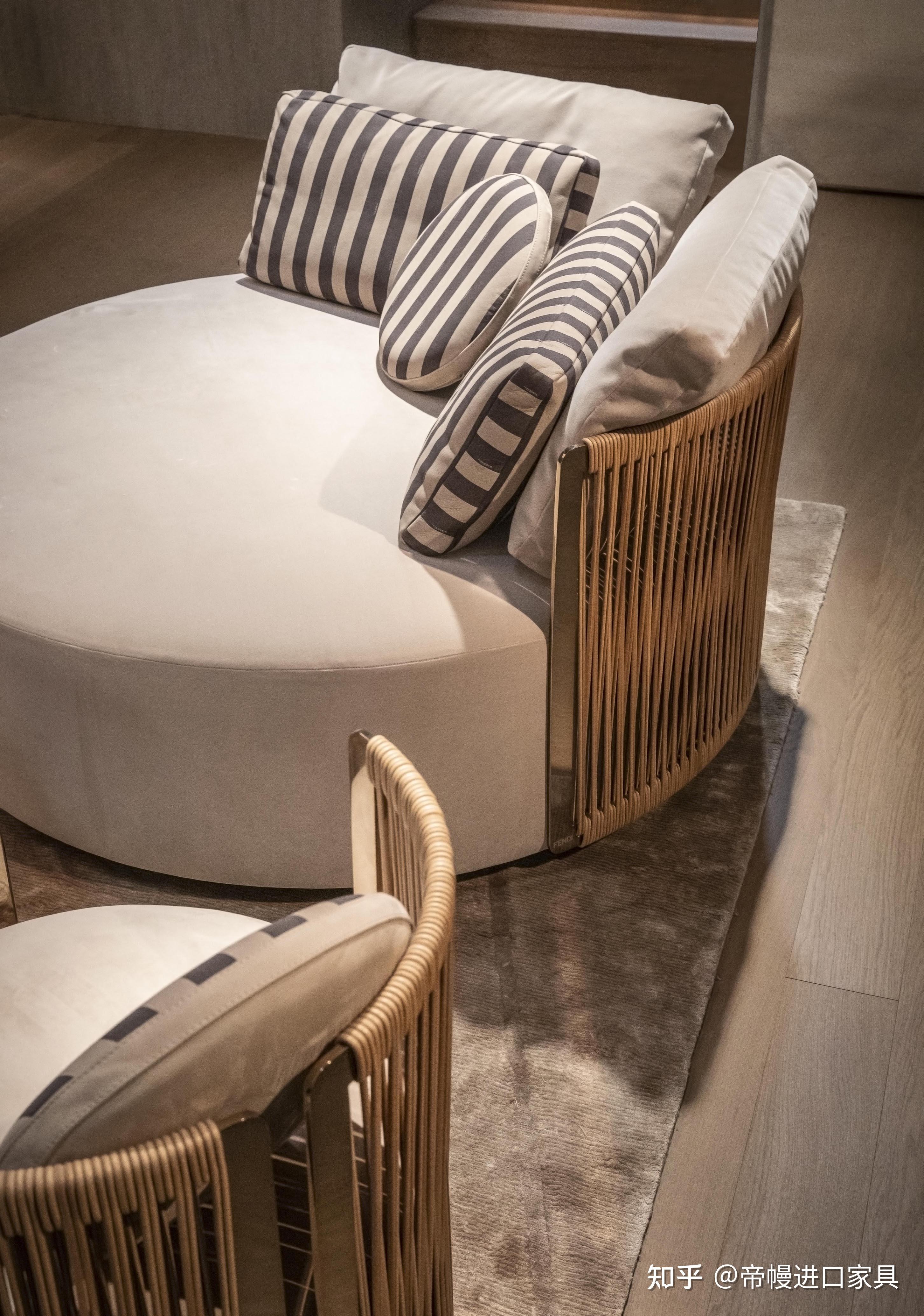 casa-thea休闲椅进口的fendi casa,baxter,turri的"藤蔓"椅,这种家具