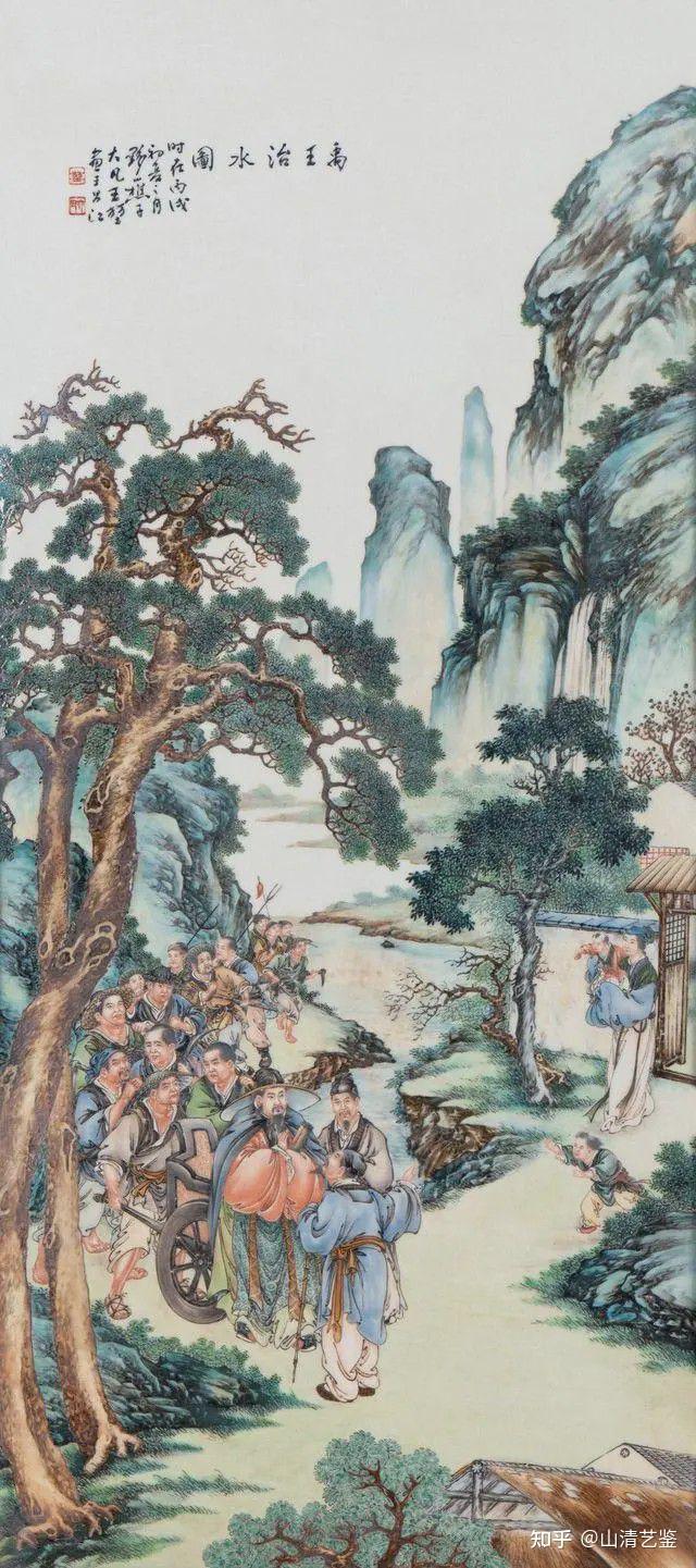 陶板　中華民国　珠山八友　文字　雅 珠山八友--民国时期的绝代风华- 知乎