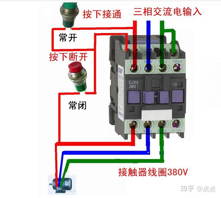 380v烧水箱接线图视频图片