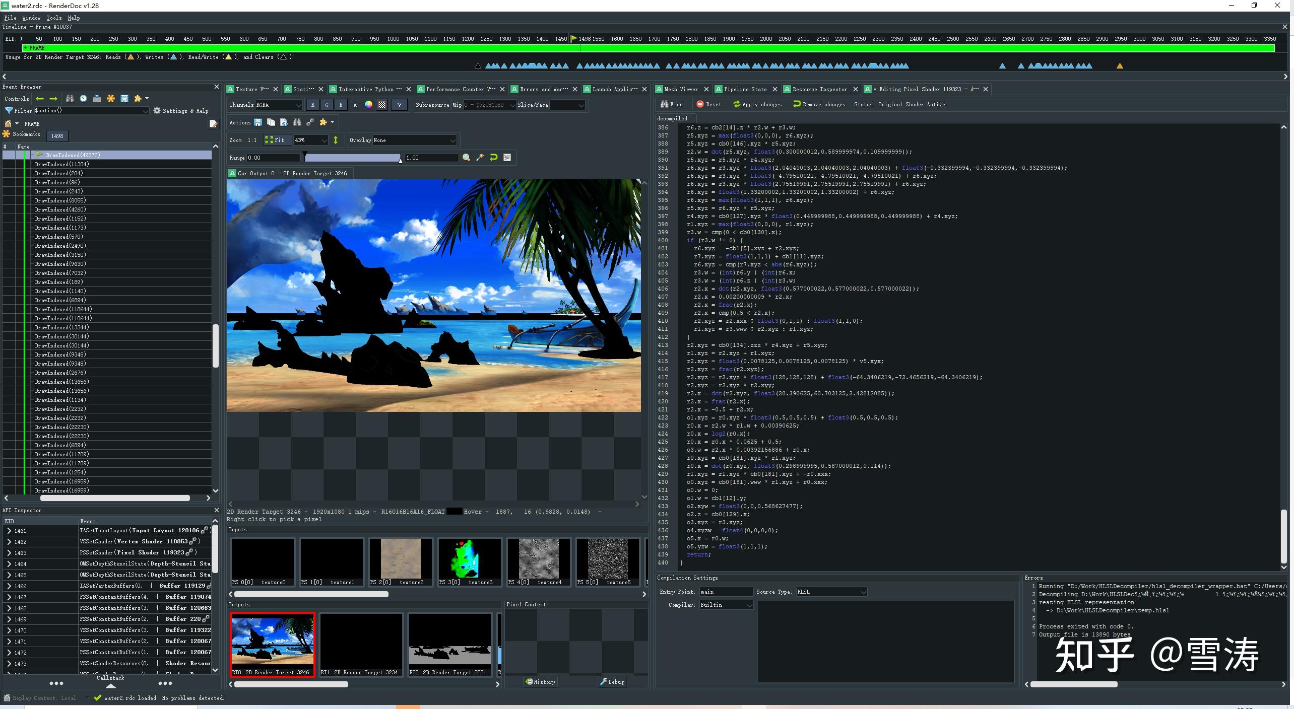 Renderdoc directx bytecode hlsl dxbc hlsl 