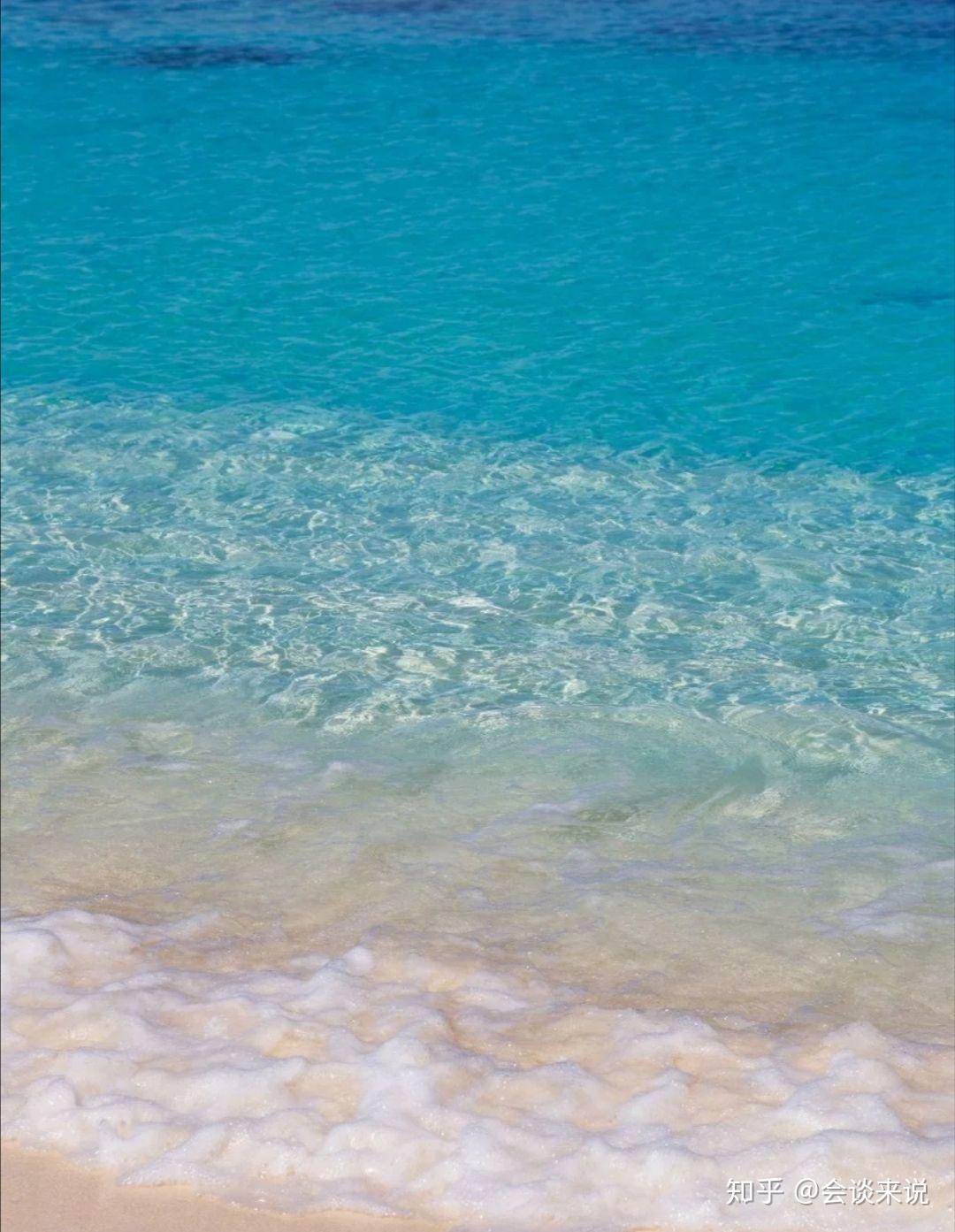 看到的海水为什么是蓝色的,而不是其它颜色? 