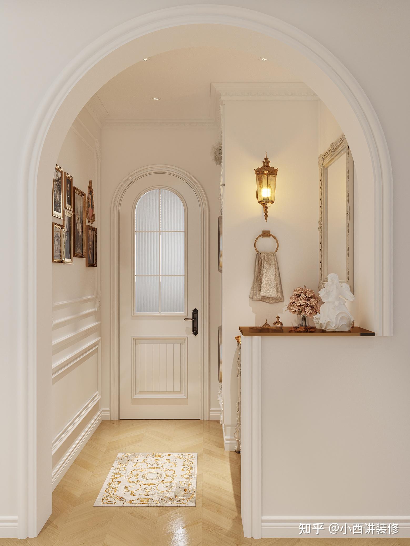 高端拱门装饰趋势启示的室内设计效果图