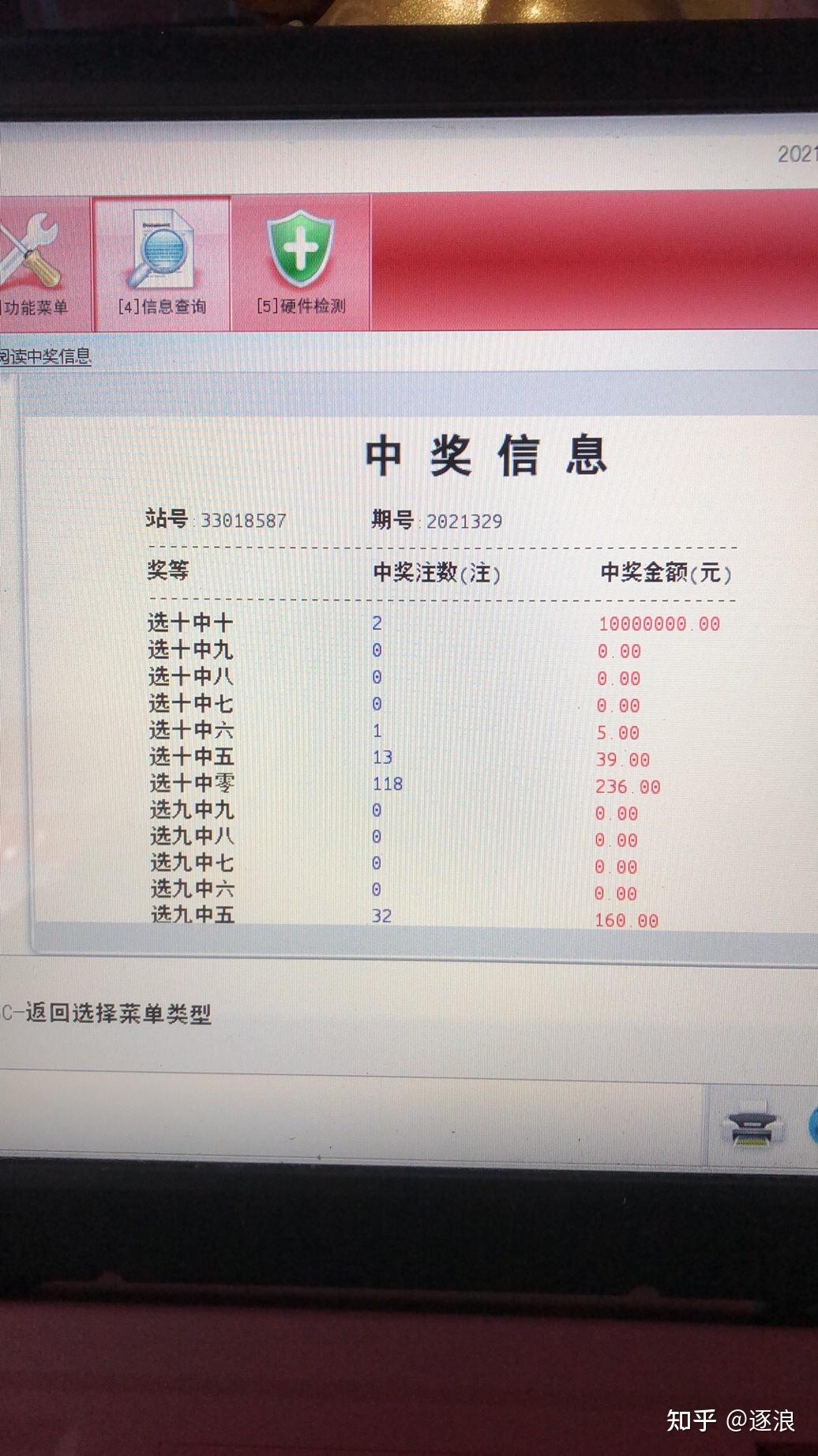 热烈祝贺本站喜中快乐8一等奖两注