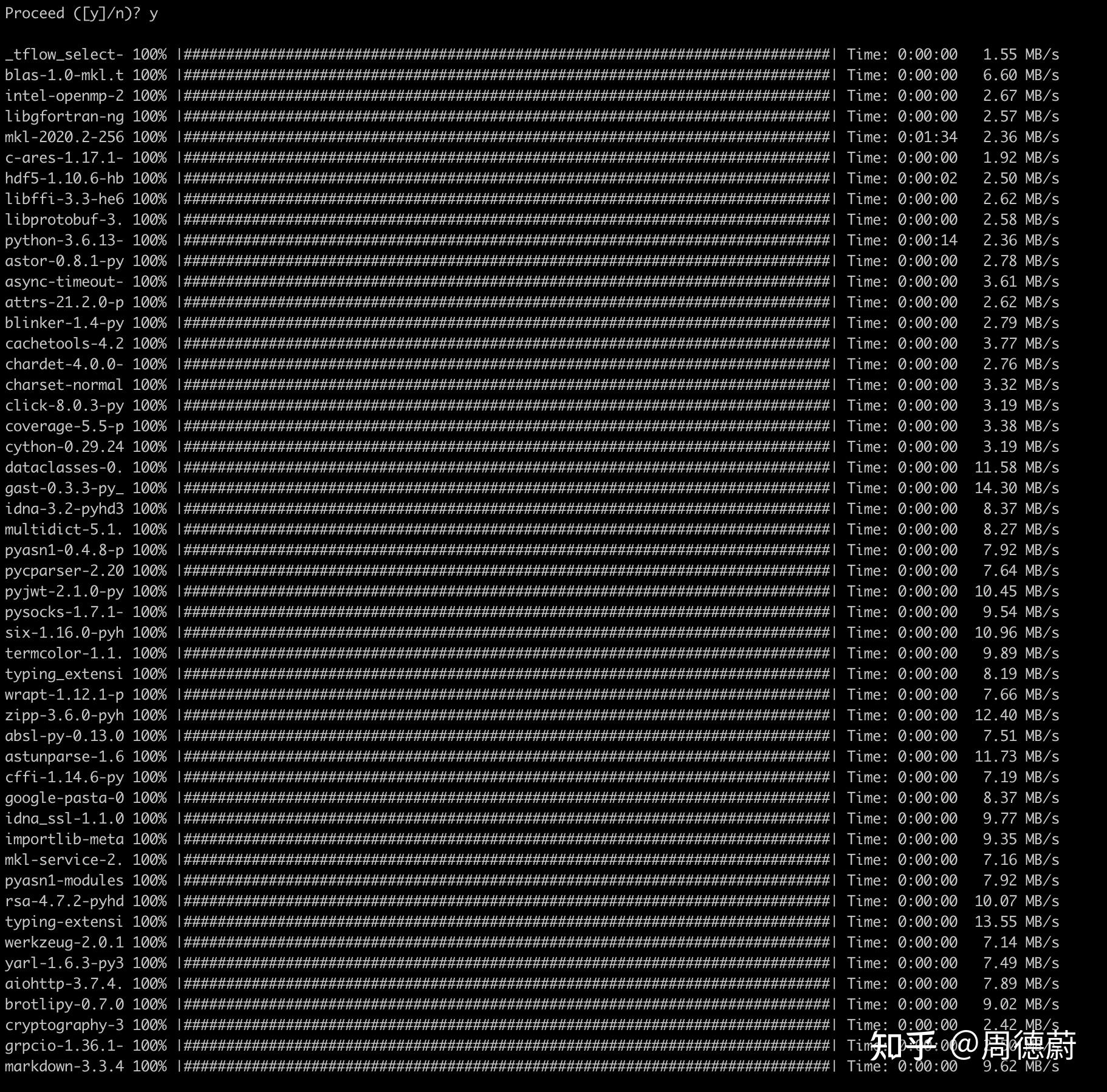 Conda install 