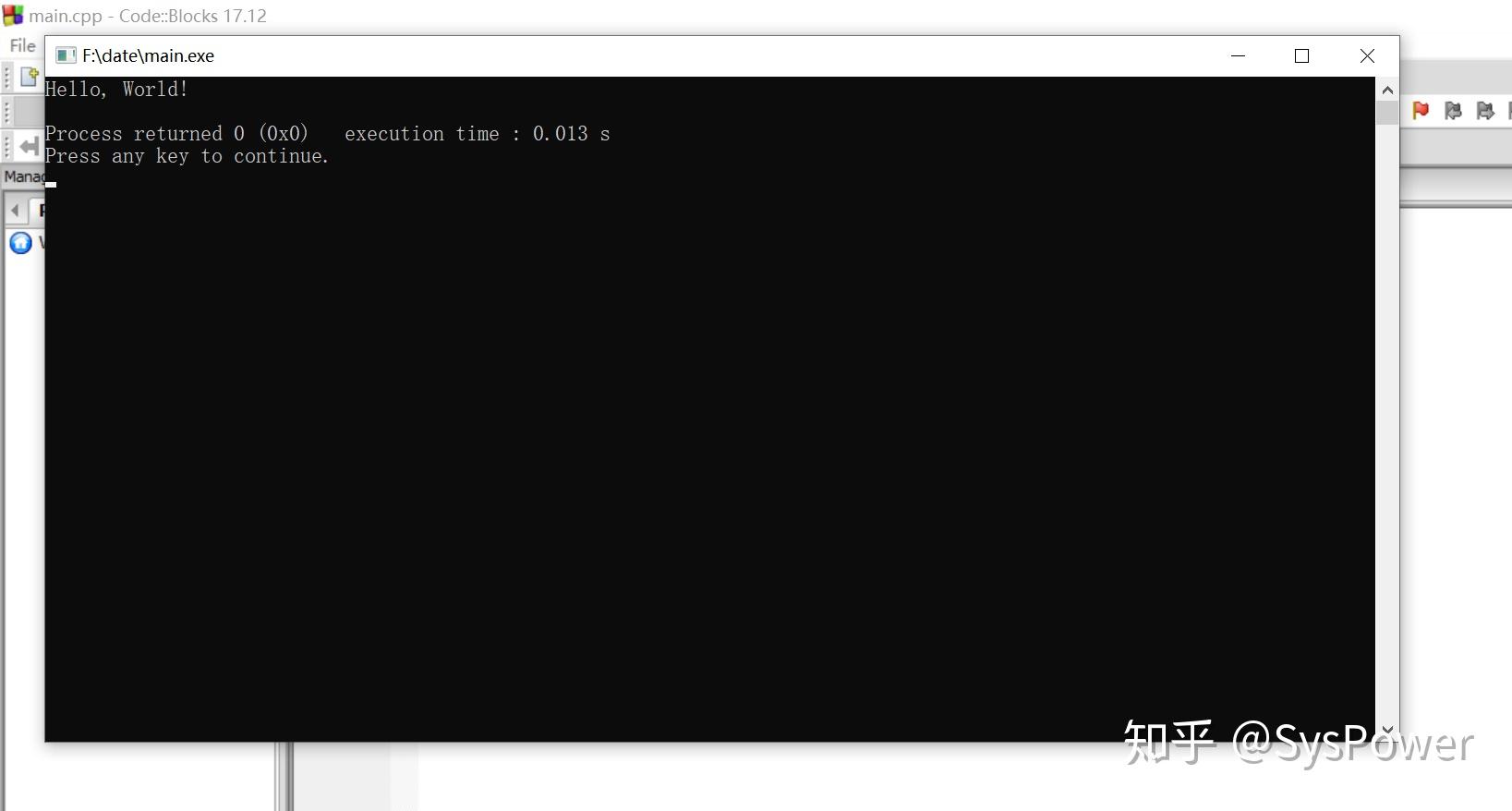 Code blocks 