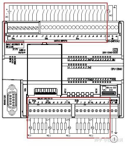 西门子s7-200 smart plc 接线大全,小型plc入门必看 知乎