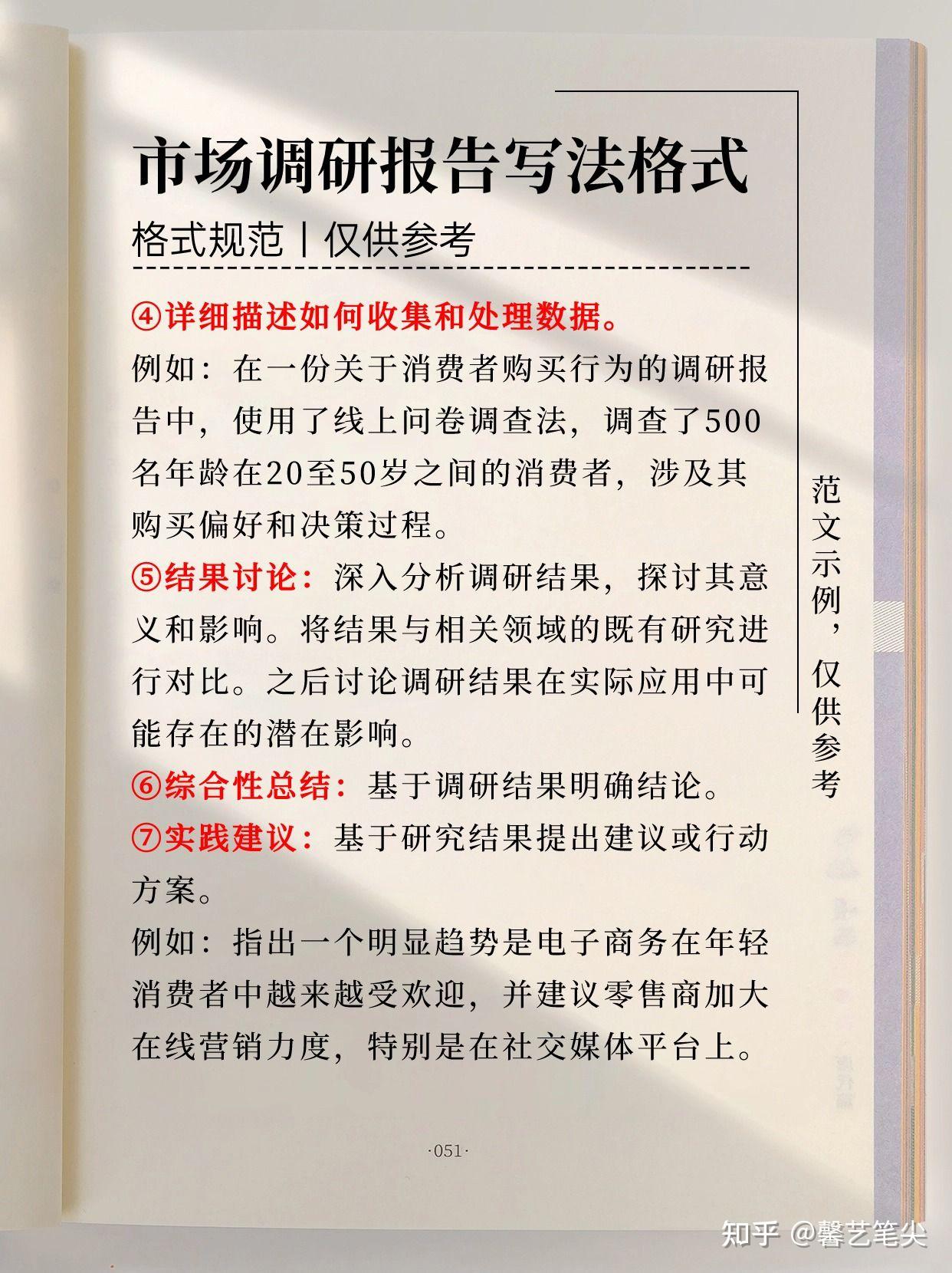 调研报告写法格式出炉丨保姆级模板照着写 知乎 