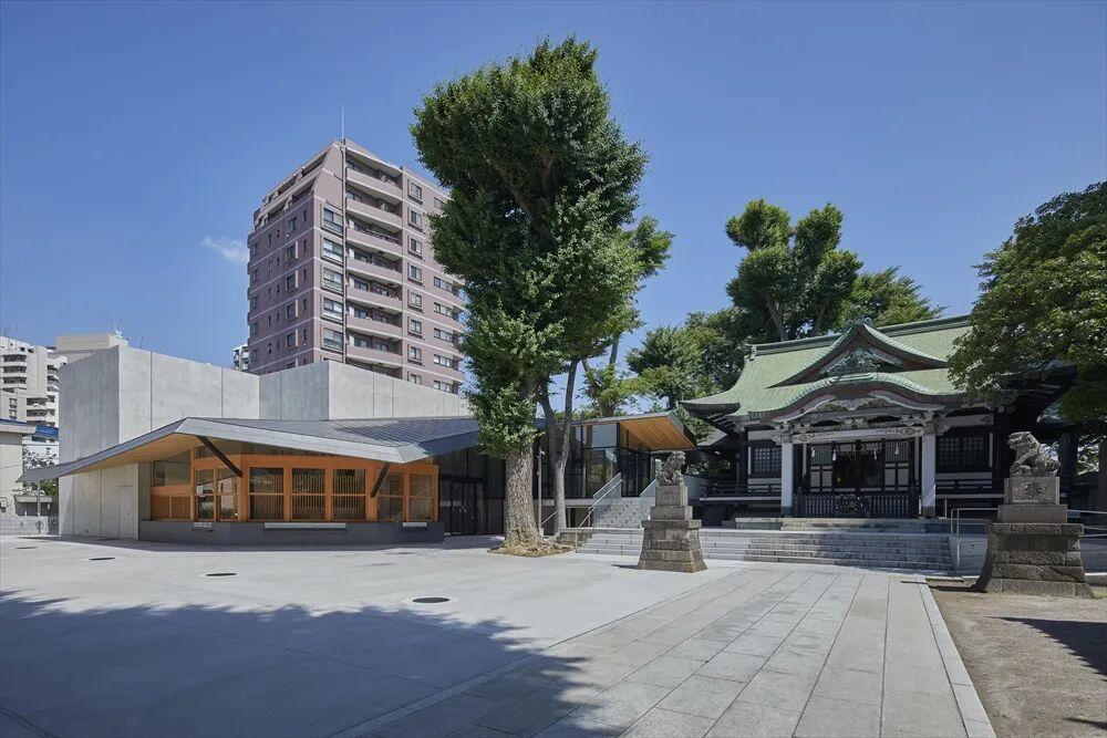 700年龟有香取神社华丽转身！结合现代办公建筑与甜点店 - 知乎
