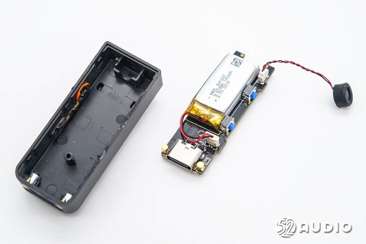 comica科唛vimoc3无线领夹麦克风拆解20ms低延迟传输200m连接距离