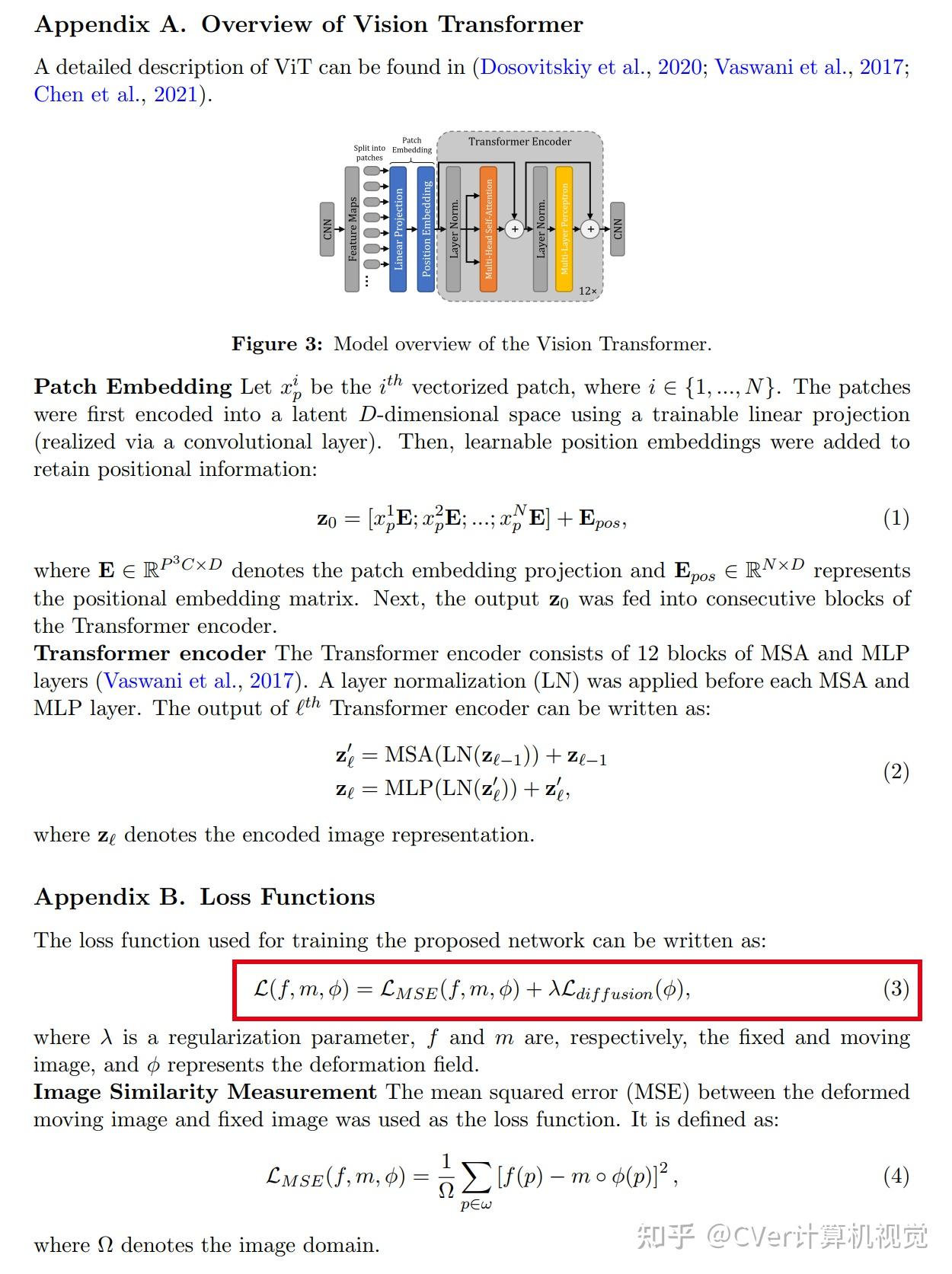 ViT-V-Net：无监督Volumetric医学图像配准的视觉Transformer - 知乎
