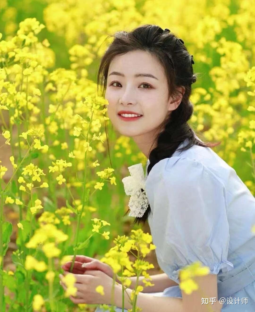 花海半身照这样拍,气质耐看又上镜,美得不止一点点 - 知乎