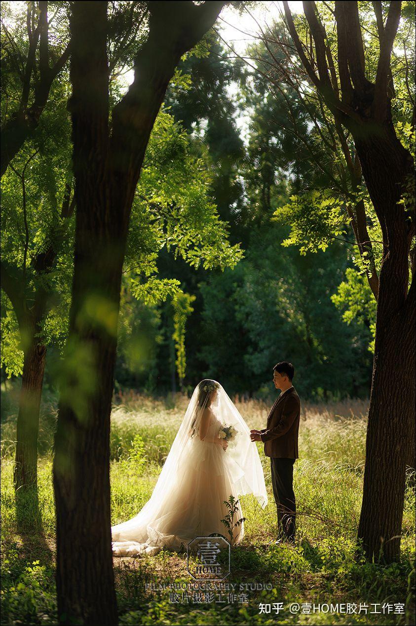在北京温榆河拍的婚纱照出片了
