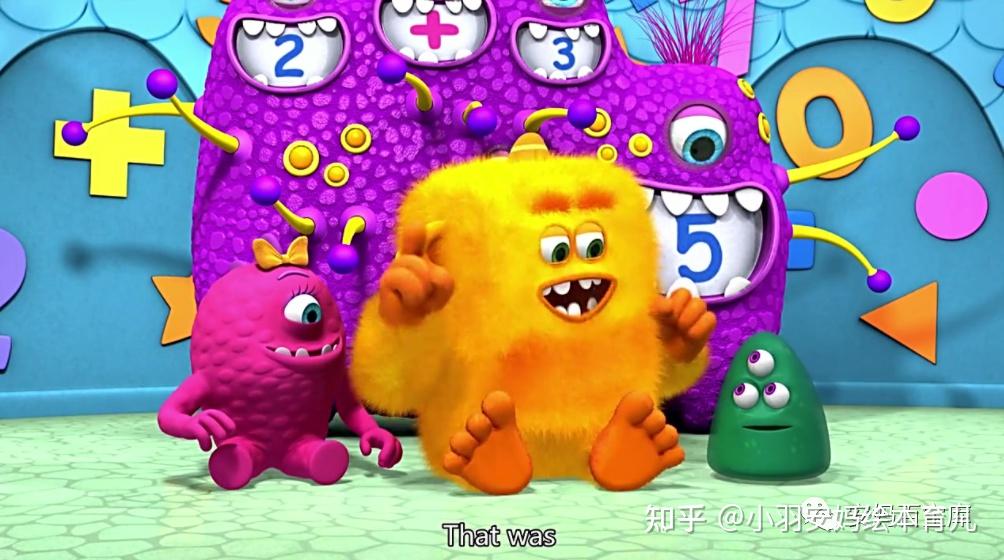 【数英双语启蒙】适合数学英语启蒙的双语动画《Monster math Squad 怪物数学小分队》 - 知乎