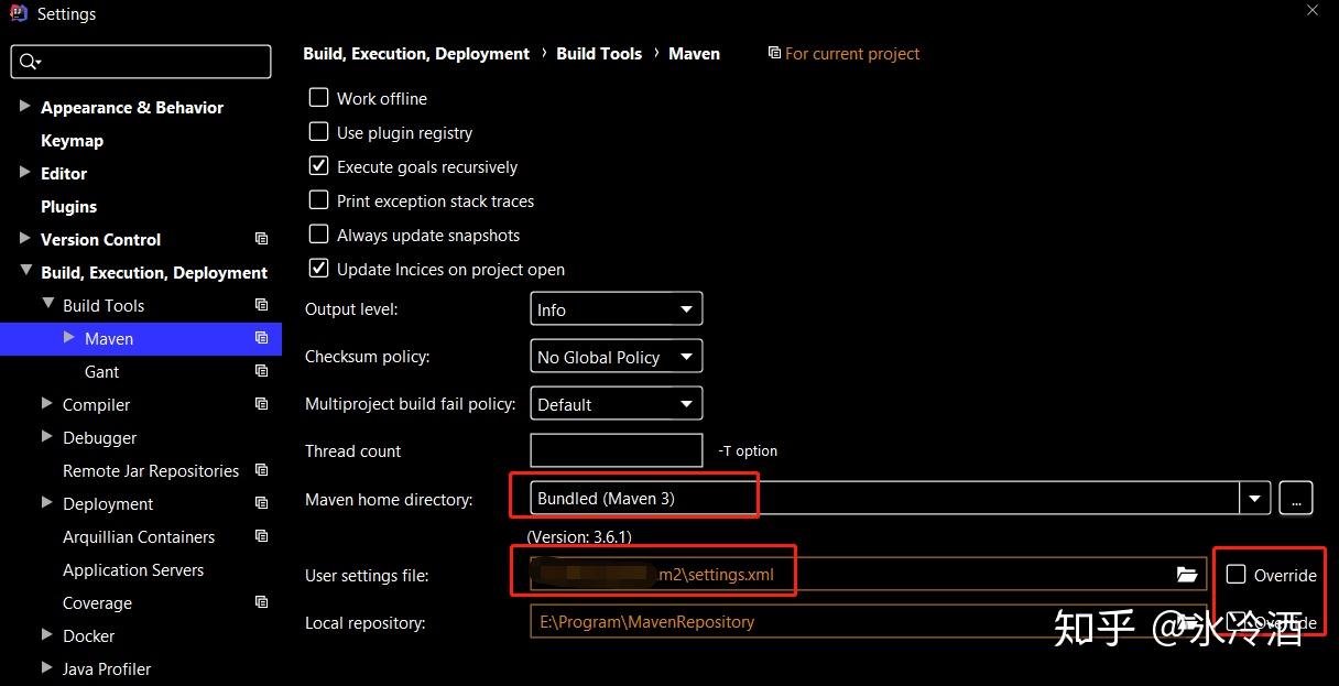 IDEA中Maven本地仓库与镜像配置 知乎