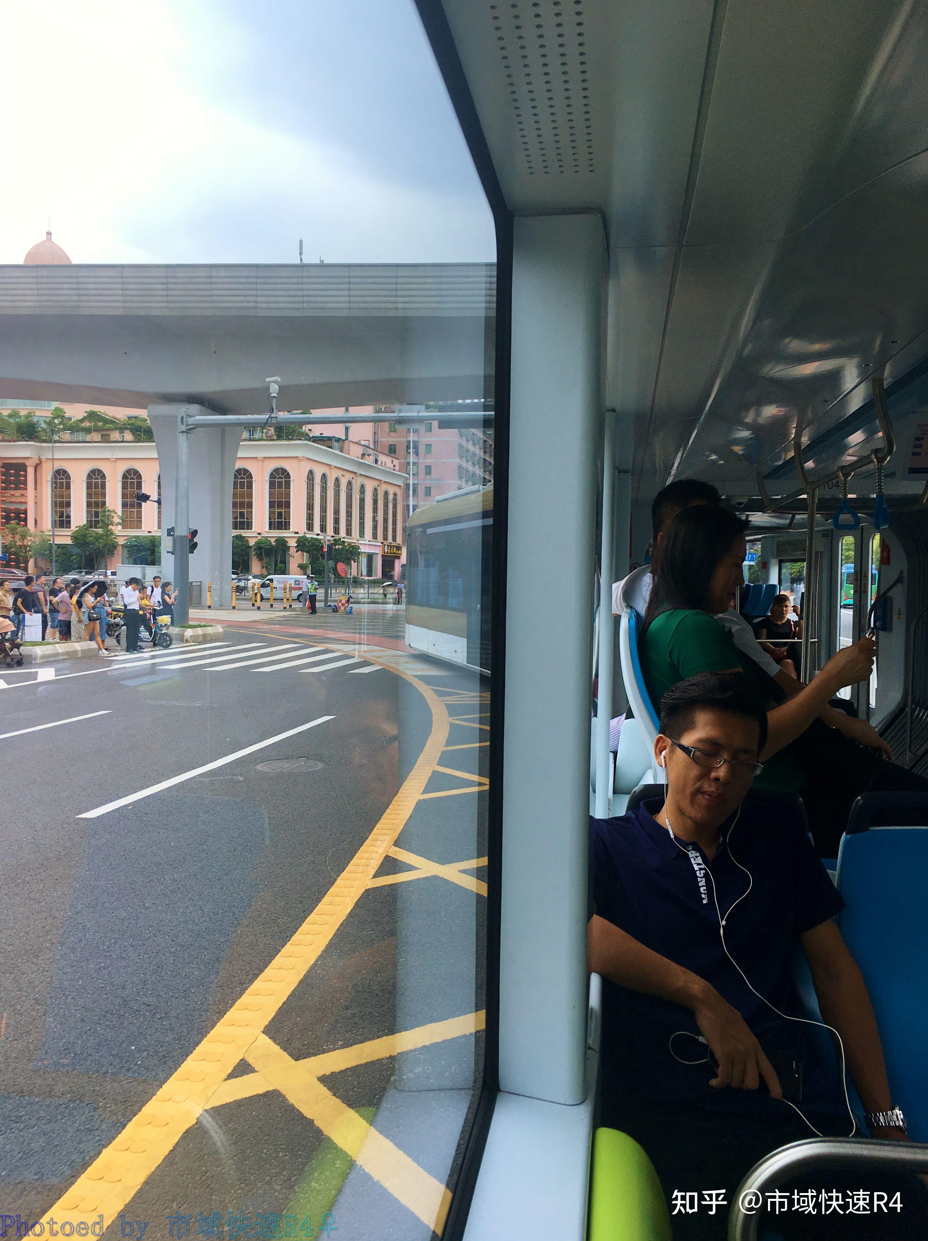 客流還算不錯電車軌道在車站後方不遠處斷頭,受制於4號線車站空間堵死