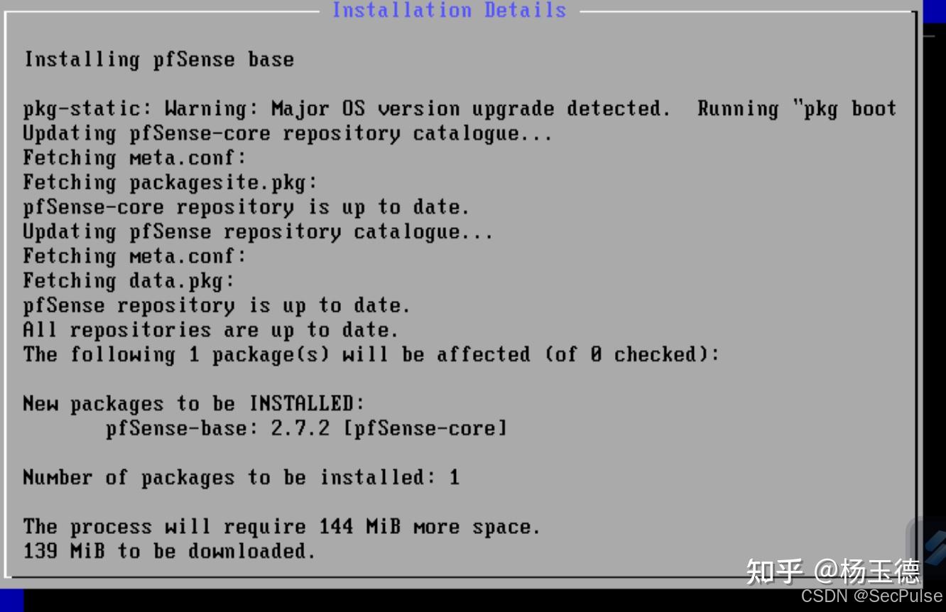 Pfsense Kernel pfsense部署 - 知乎