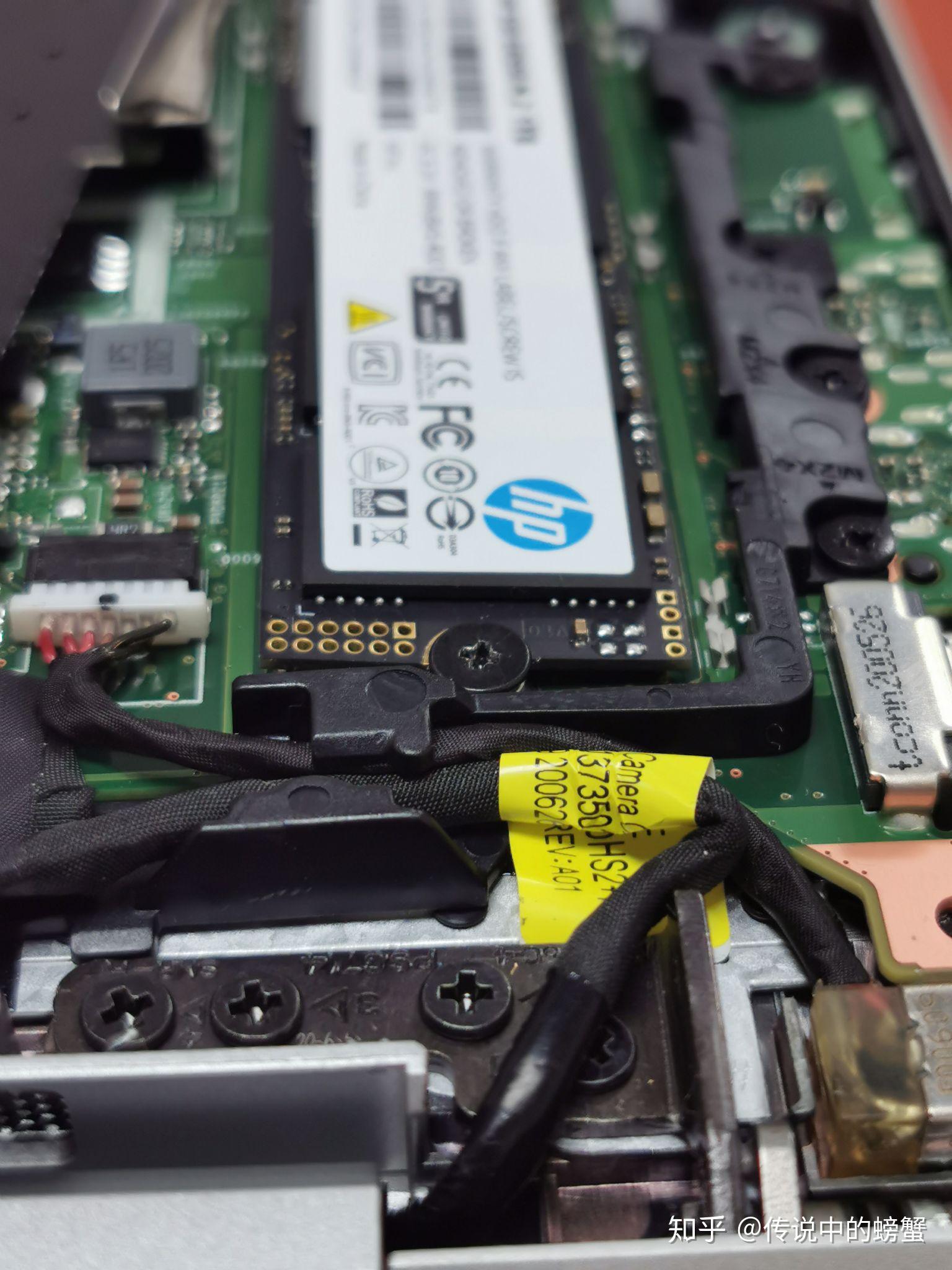 惠普战x锐龙版更换升级1tssd作业