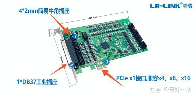 新品發佈支持pciex1接口32路帶隔離io卡全面上市