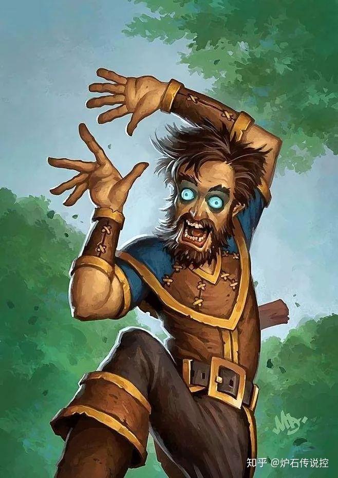 复生中立普通随从,1费1/1,鱼人鱼人木乃伊但是资深老术士异灵术表示