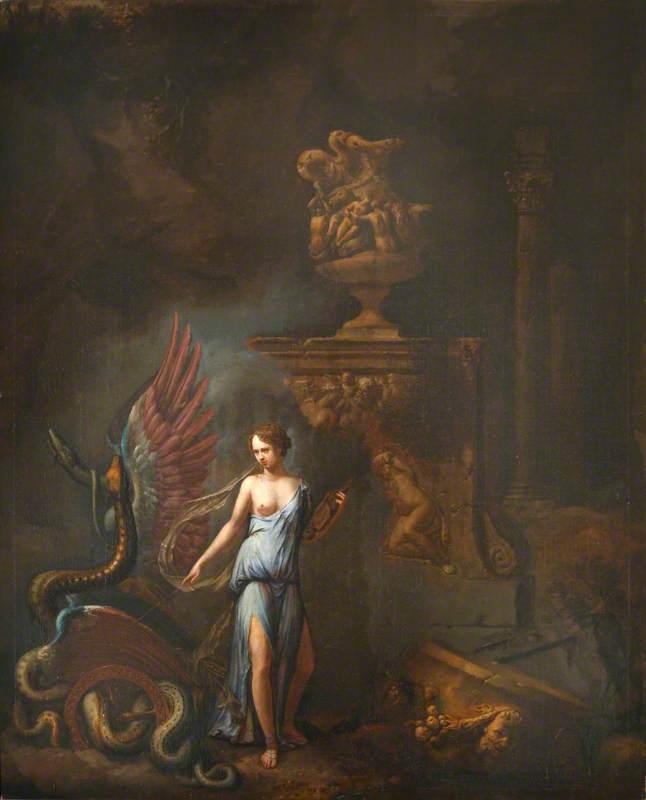 代表美狄亚神话中的女凶手的故事