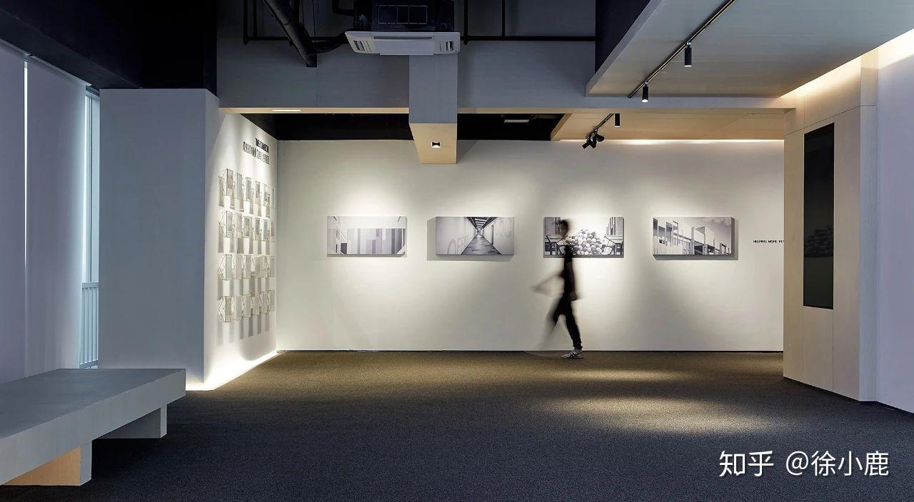 留白与虚实艺术回归极简东方韵味的展厅展馆设计作品共生形态