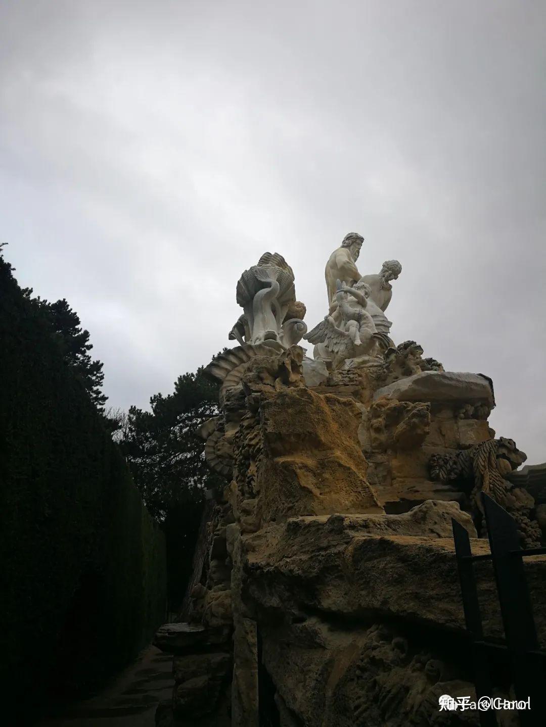 路的尽头姿态 肖像都太好看了走近看,每一座雕塑都是女神真是好看是整