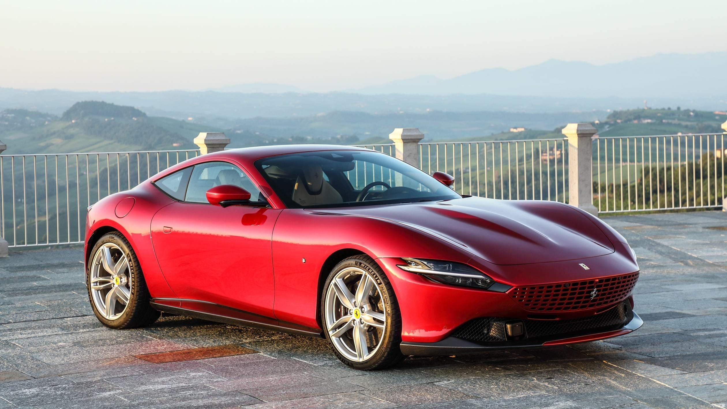 犀利时尚与经典的平衡法拉利roma大量实拍图发布