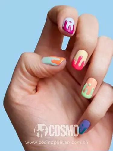 快抱走|过节送你50款美甲图案 拿走不谢!-美甲图片2021过年