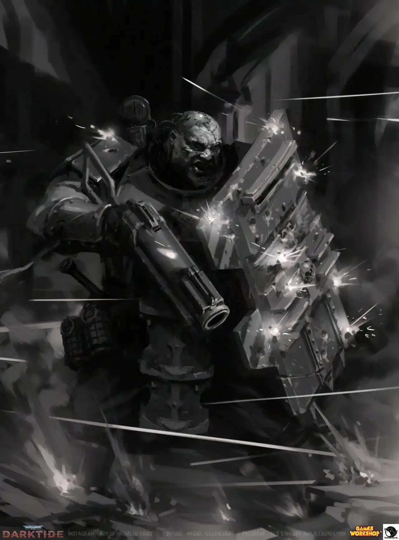 [战锤40k：暗潮]全职业概念设定艺术原画欣赏 - 知乎