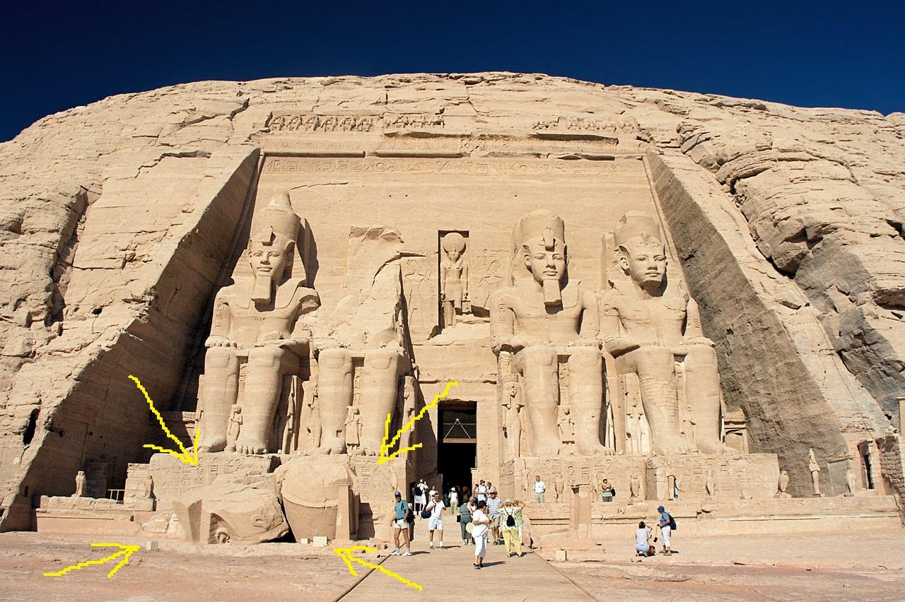 埃及-阿布辛贝神庙、哈索尔神庙：拉美西斯二世与爱妻的依崖凿建岩窟神庙【300多幅图】 - 知乎