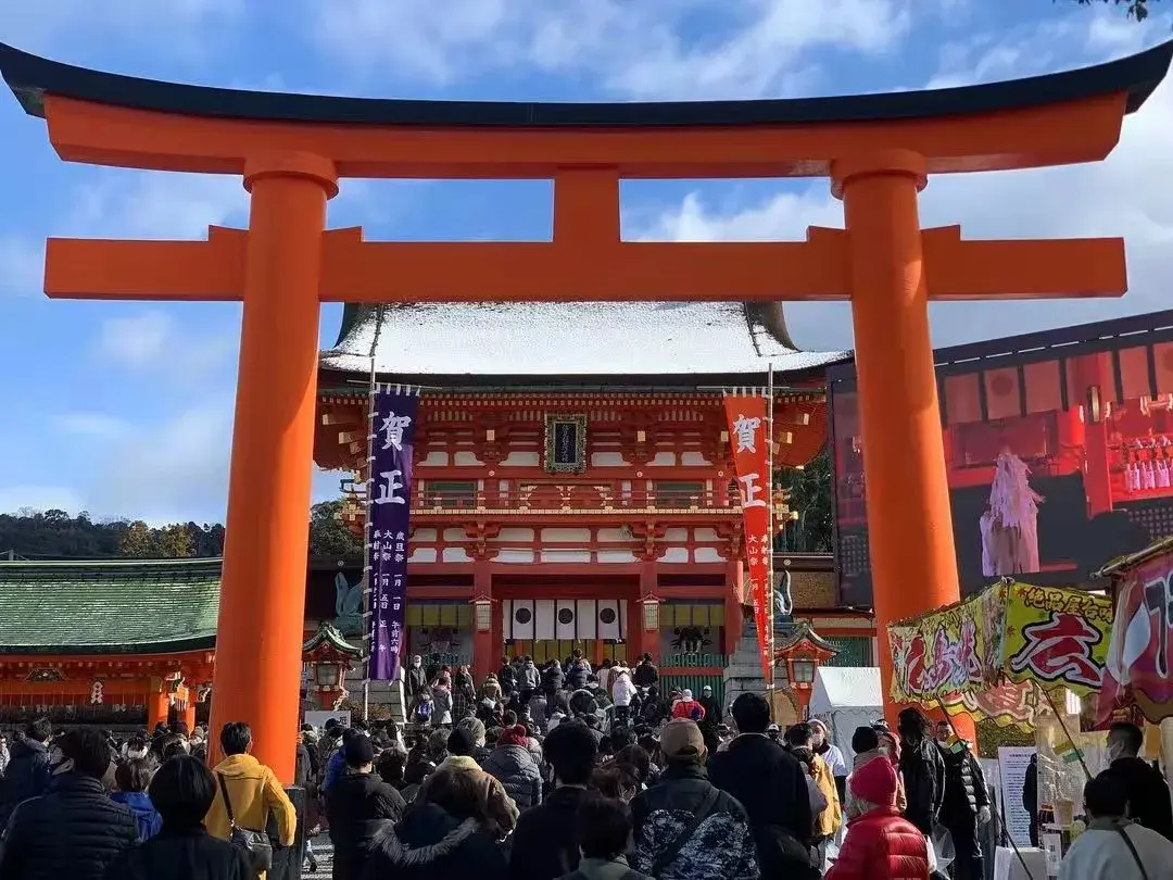 日本新年参拜神社图片